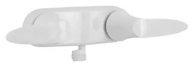 CATALINA 4" SHOWER VALVE, WHITE