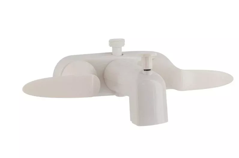 CATALINA 4" TUB/SHOWER FAUCET, WH