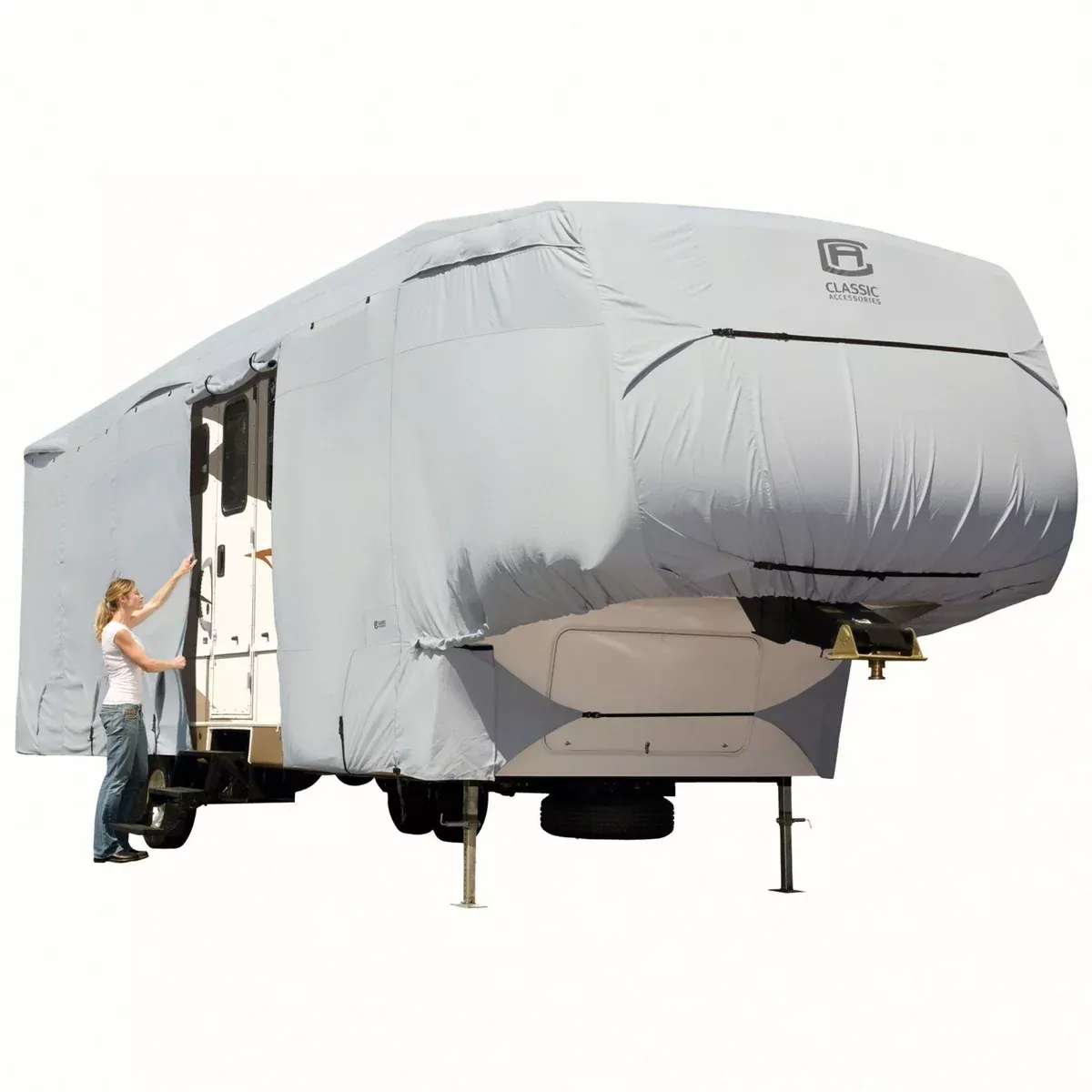 Classic Accessories 80-318-171001-RT PermaPro Fifth Wheel Cover 29-33'