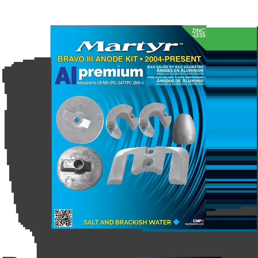 CMP GROUP BRAVO3KITA Marine Anode Kit