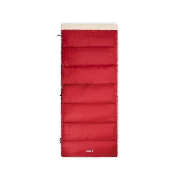 Coleman 2205608 Sleeping Bag - 50°F, Mahogany