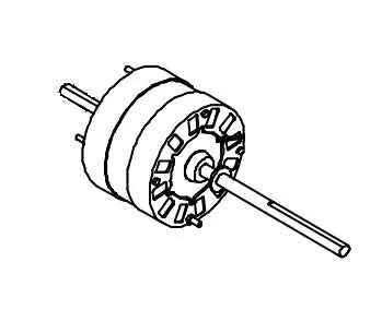 Coleman Mach 1468-3489 A/C Condenser Fan Motor