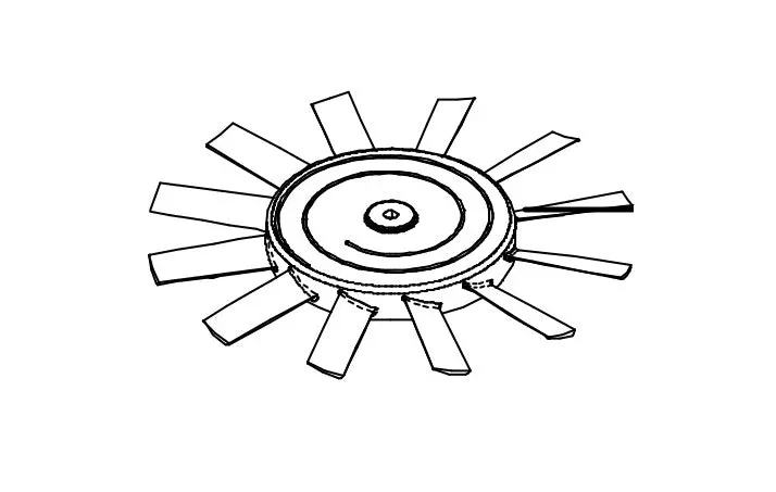 Coleman Mach 1472-5021 A/C Condenser Fan