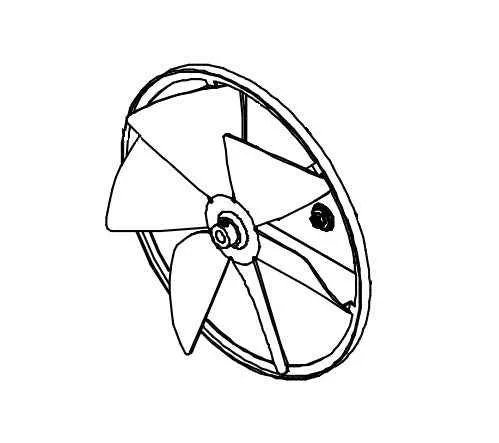 Coleman Mach 1472A5011 A/C Evaporator Fan