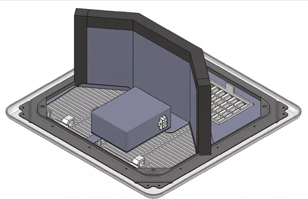Coleman Mach 9330A5221 Dometic Ducted A/C or Heat-Pump Adapter Kit