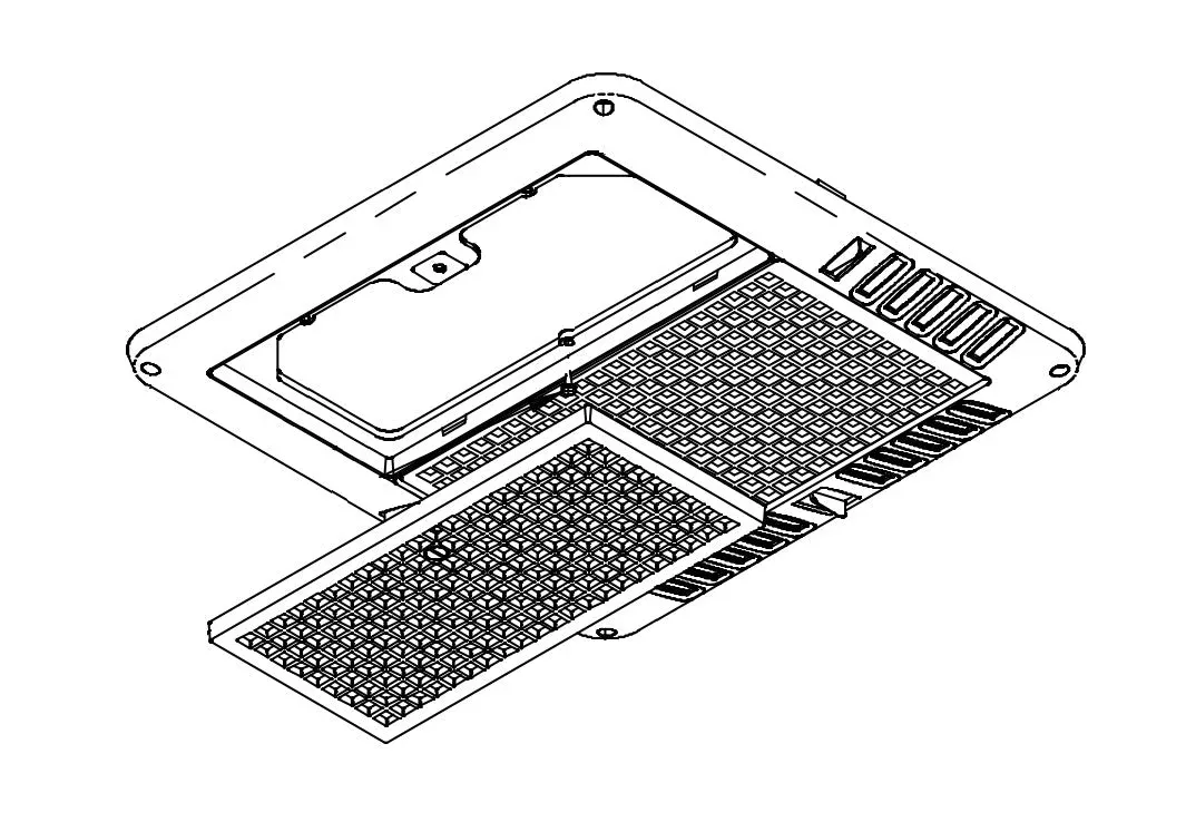 Coleman Mach A/C Ceiling Assembly Grille – 8330C5731