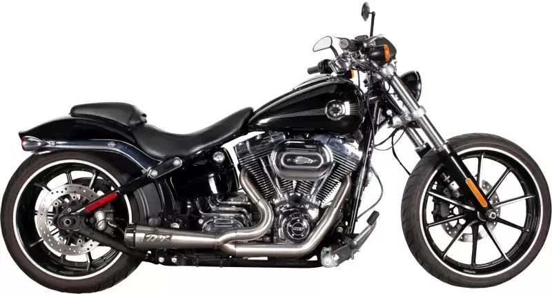 Comp S 2in1 Carbon Tip 00 17 Softail Stainless