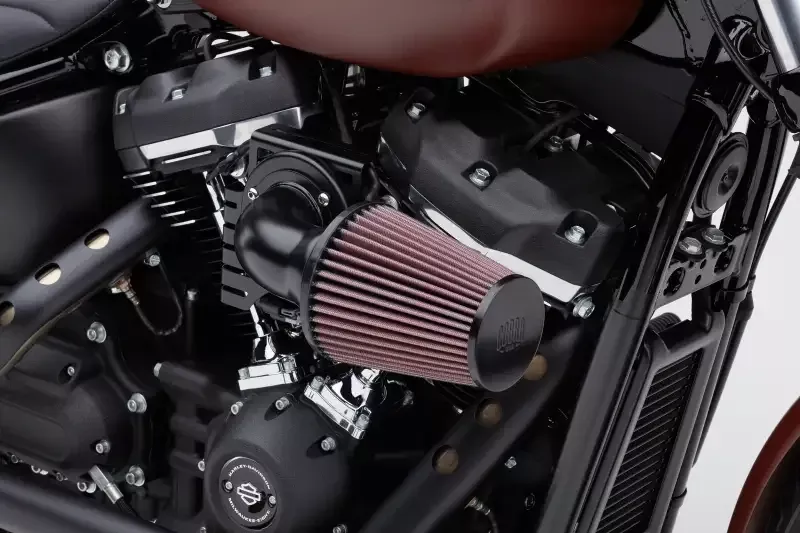 Cone Air Intake System Softail 2018 2022 Matte Black