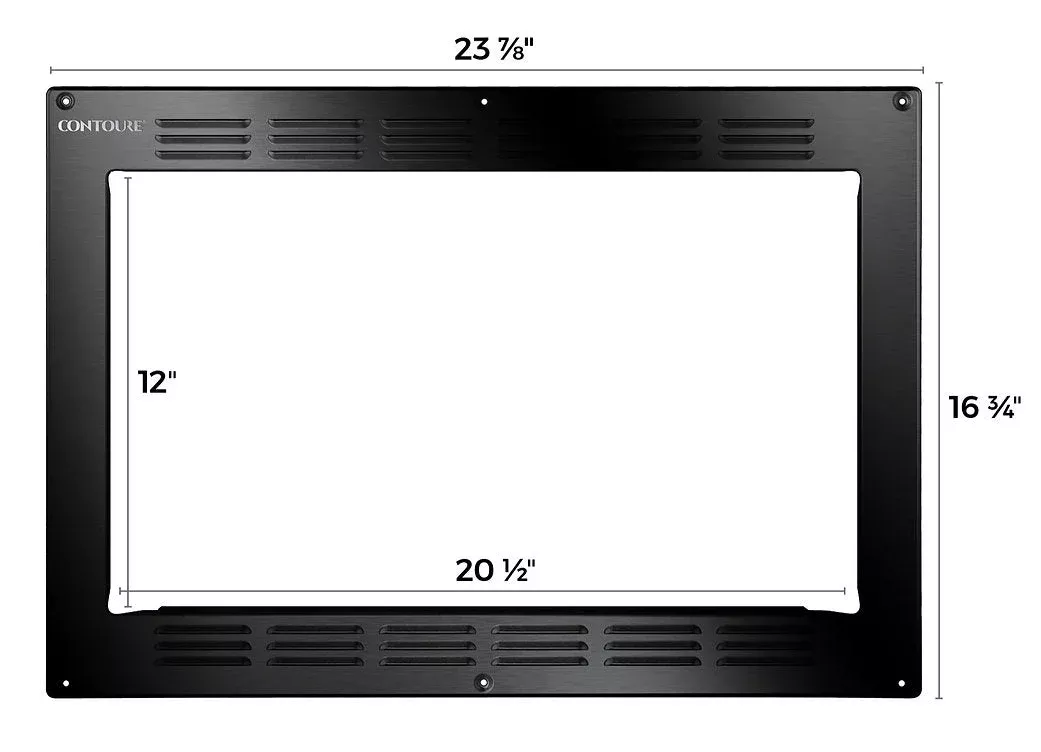 Contoure RV-TRIM8B Microwave Trim Kit for RV-185BCON