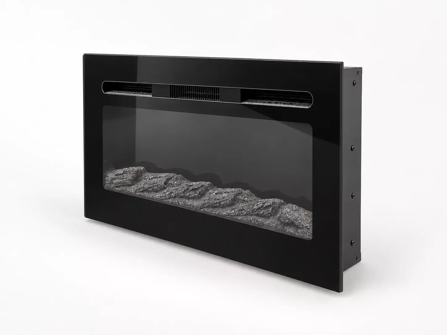 Covenant - 18" Electric RV Fireplace with Touch+Screen LOG and Remote Control - 1500W Heat - Model LFP18-LT