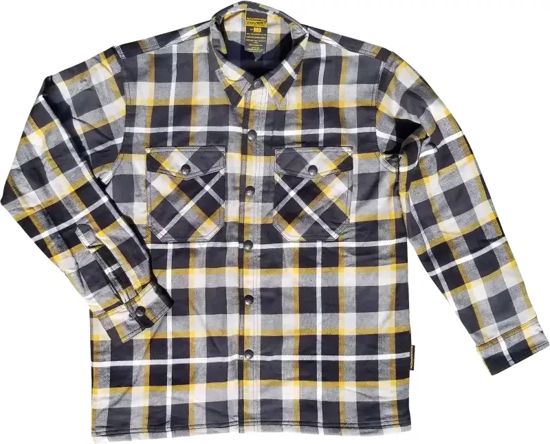 Covert Flannel White/Yellow 5x