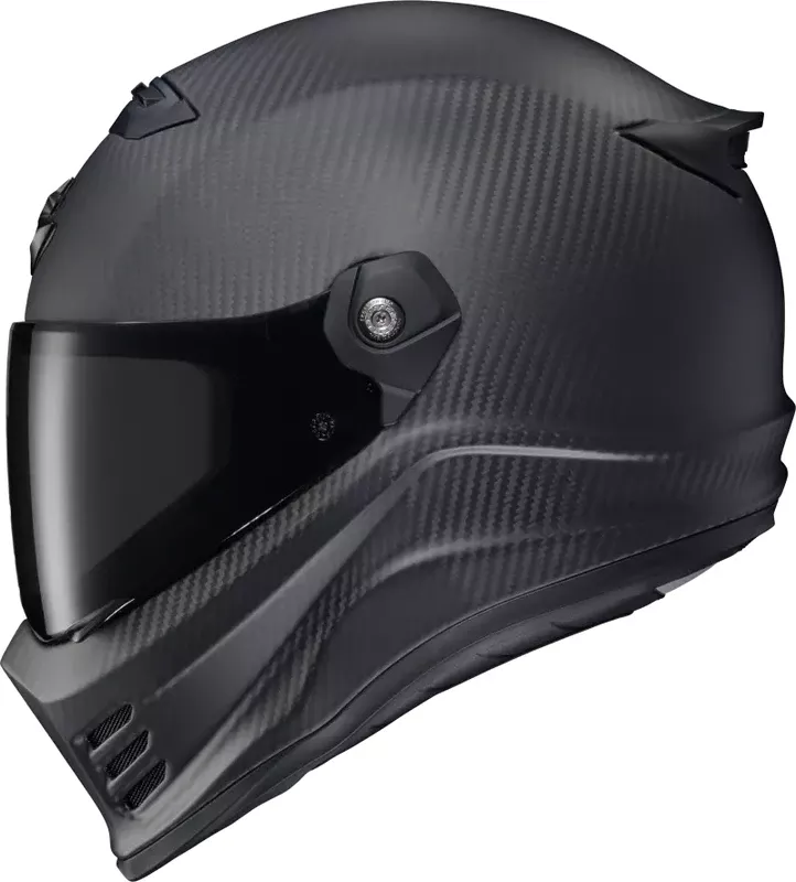 Covert Fx Carbon Full Face Helmet Matte Black Xl