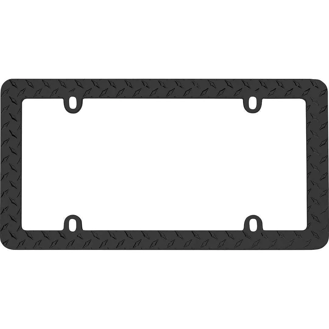 Cruiser 30850 License Plate Frame - Diamond Plate, Automotive