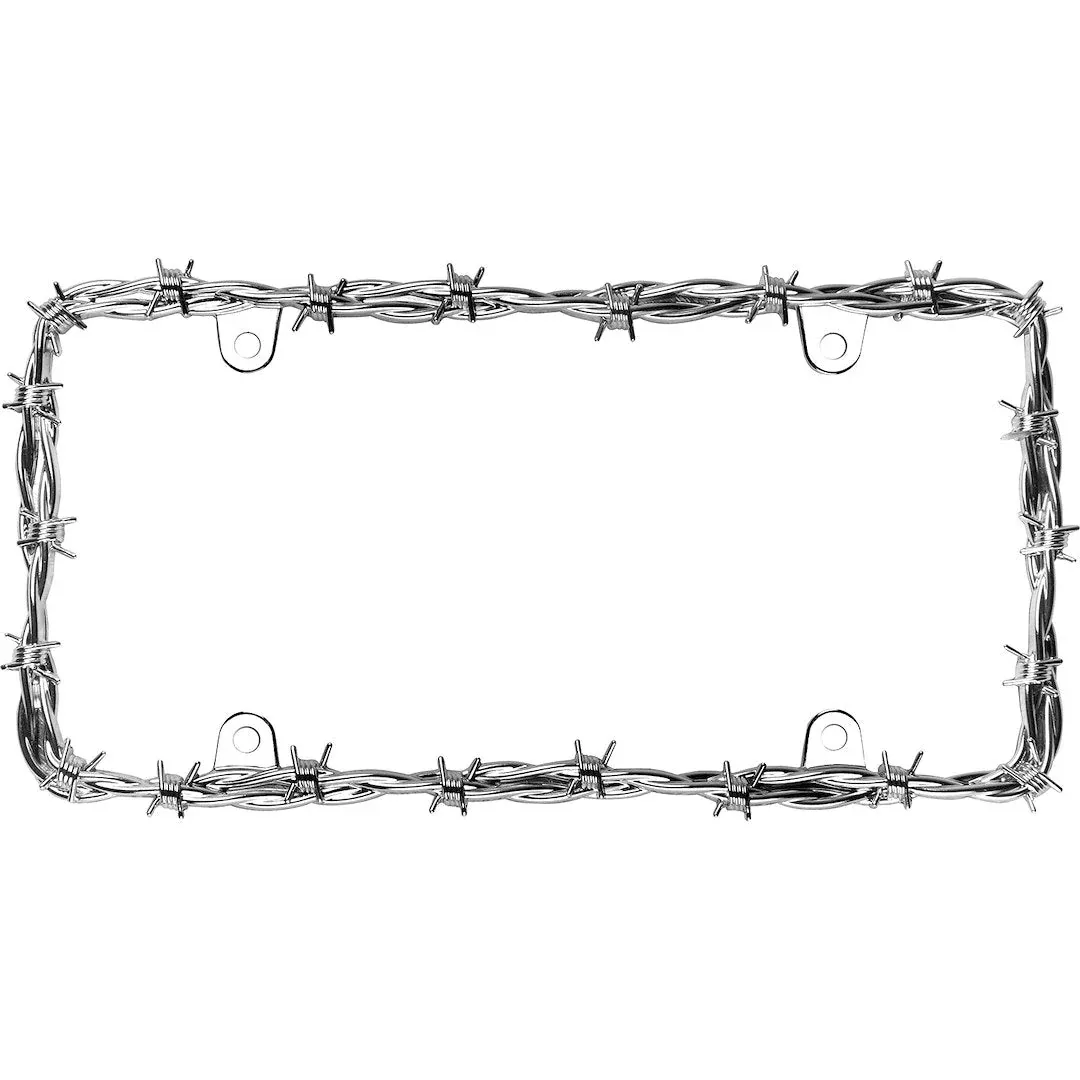 Cruiser License Plate Frame - Barbed Wire, Automotive – 22230
