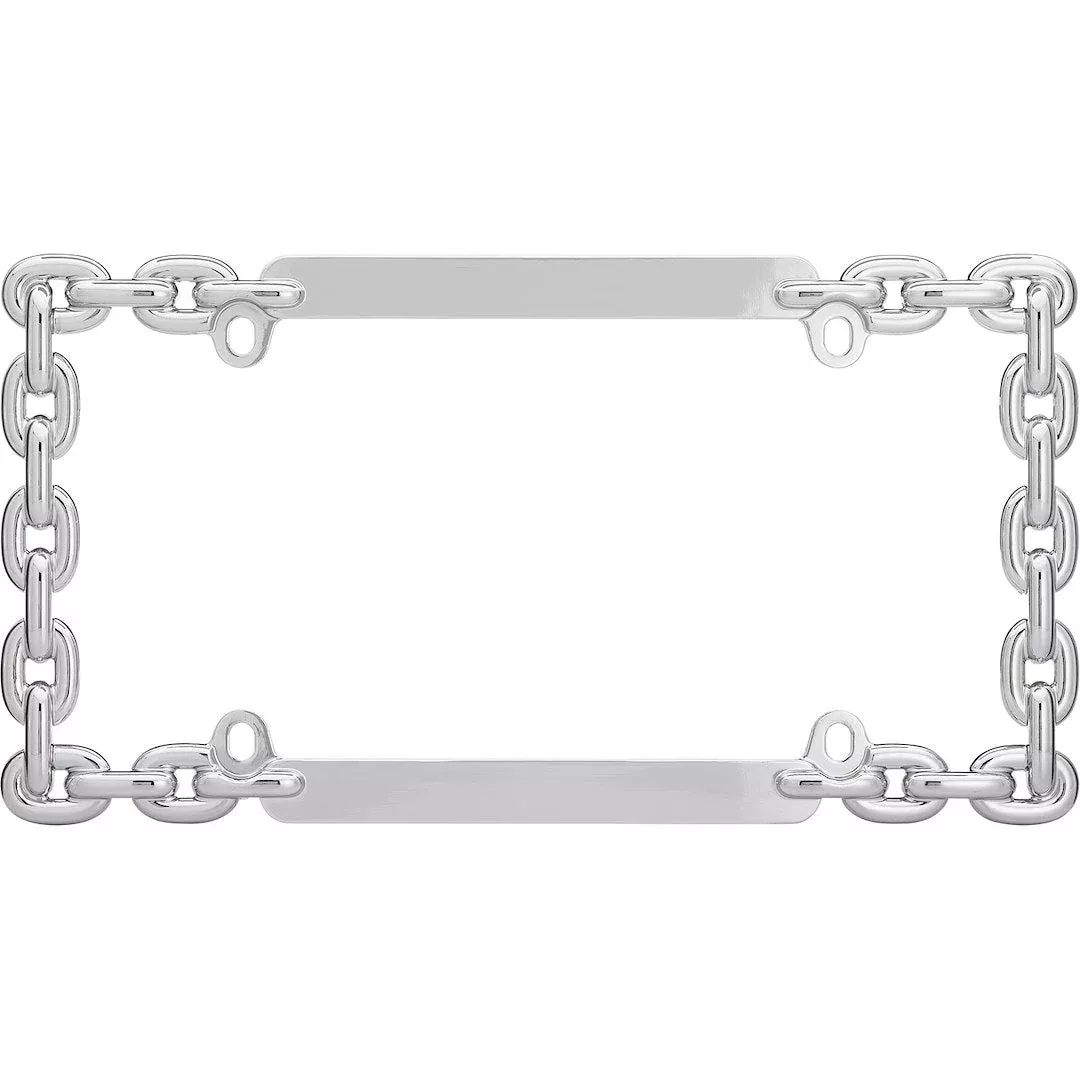 Cruiser License Plate Frame - Chain, Automotive – 20530