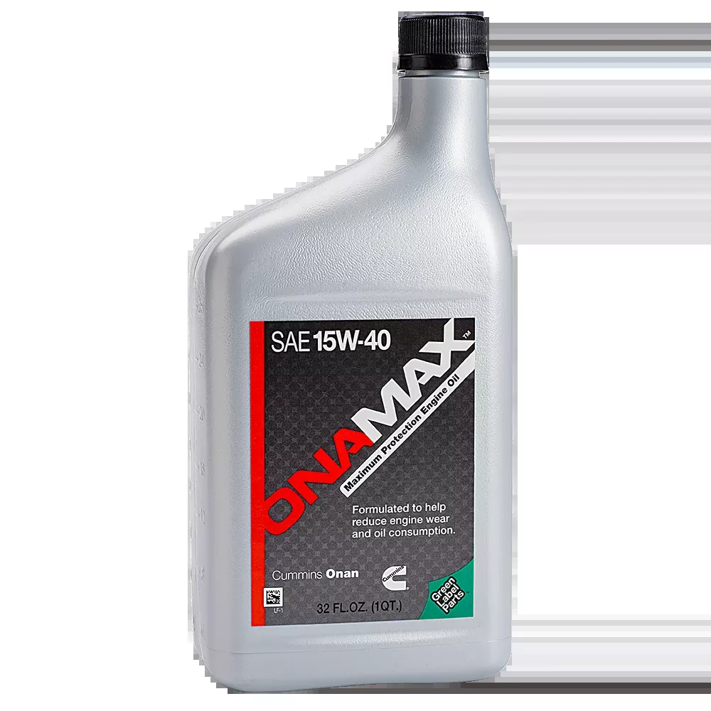 Cummins Onan | OnaMax Oil | 326-5336 | SAE 15W-40 | 32 Ounce Bottle | Single