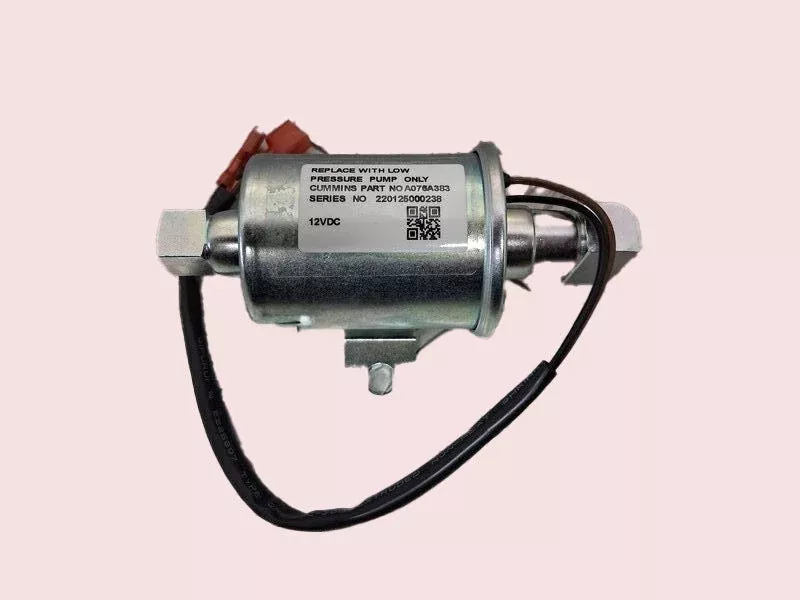 Cummins Power Generation A076A383 Generator Fuel Pump - Electric