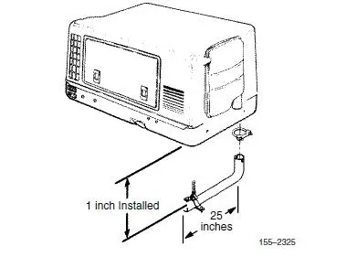 Cummins Power Generation Generator Exhaust Pipe – 155-2325