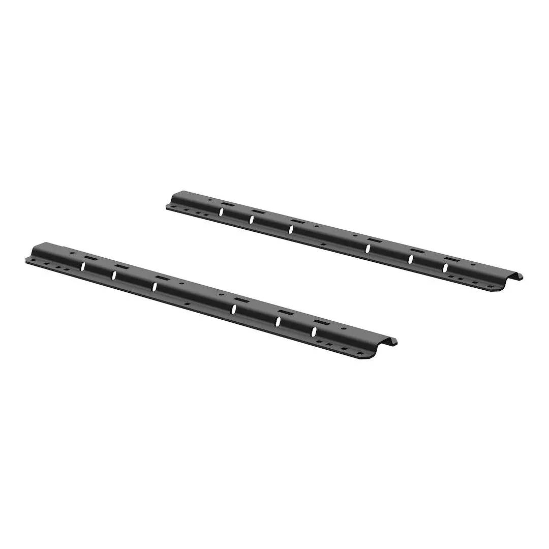 CURT 16204 25K 5th-Wheel Base Rails - Carbide Black