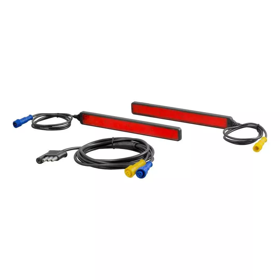 CURT 53201 Auxiliary LED Indicator Lights - Red