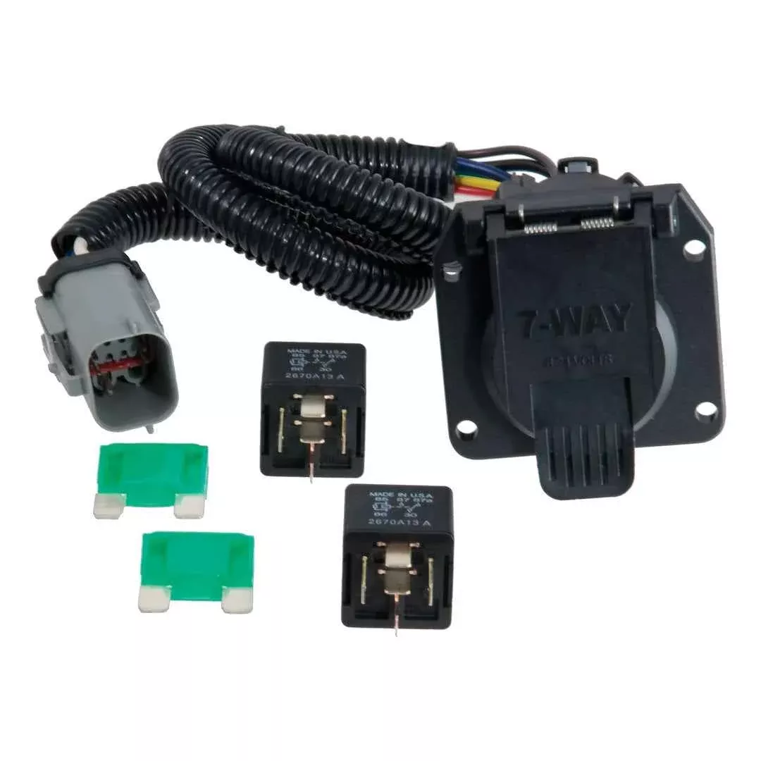 CURT 55243 Custom 7-Way RV Blade Trailer Wiring