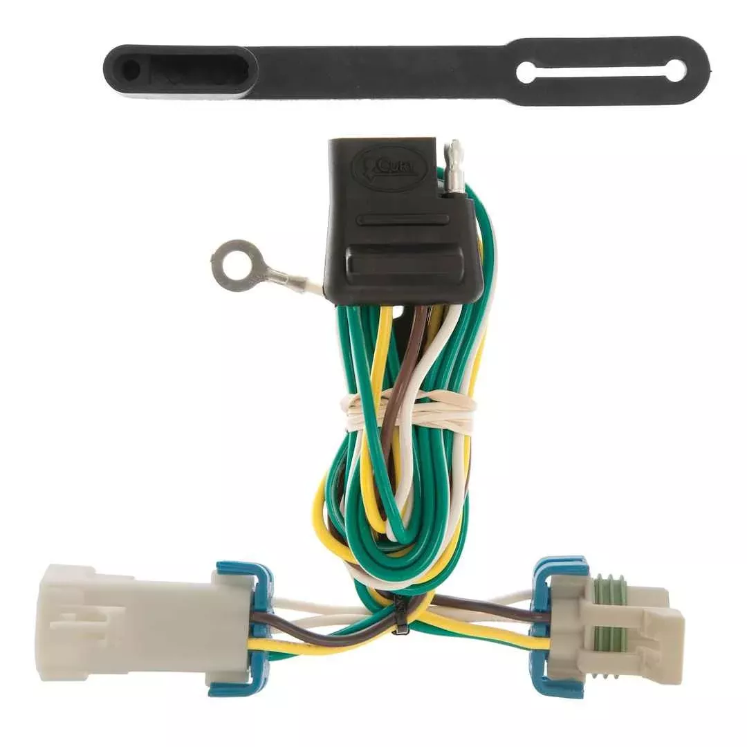 CURT 55359 Custom 4-Way Flat Wiring - Isuzu Hombre/Chevrolet S10