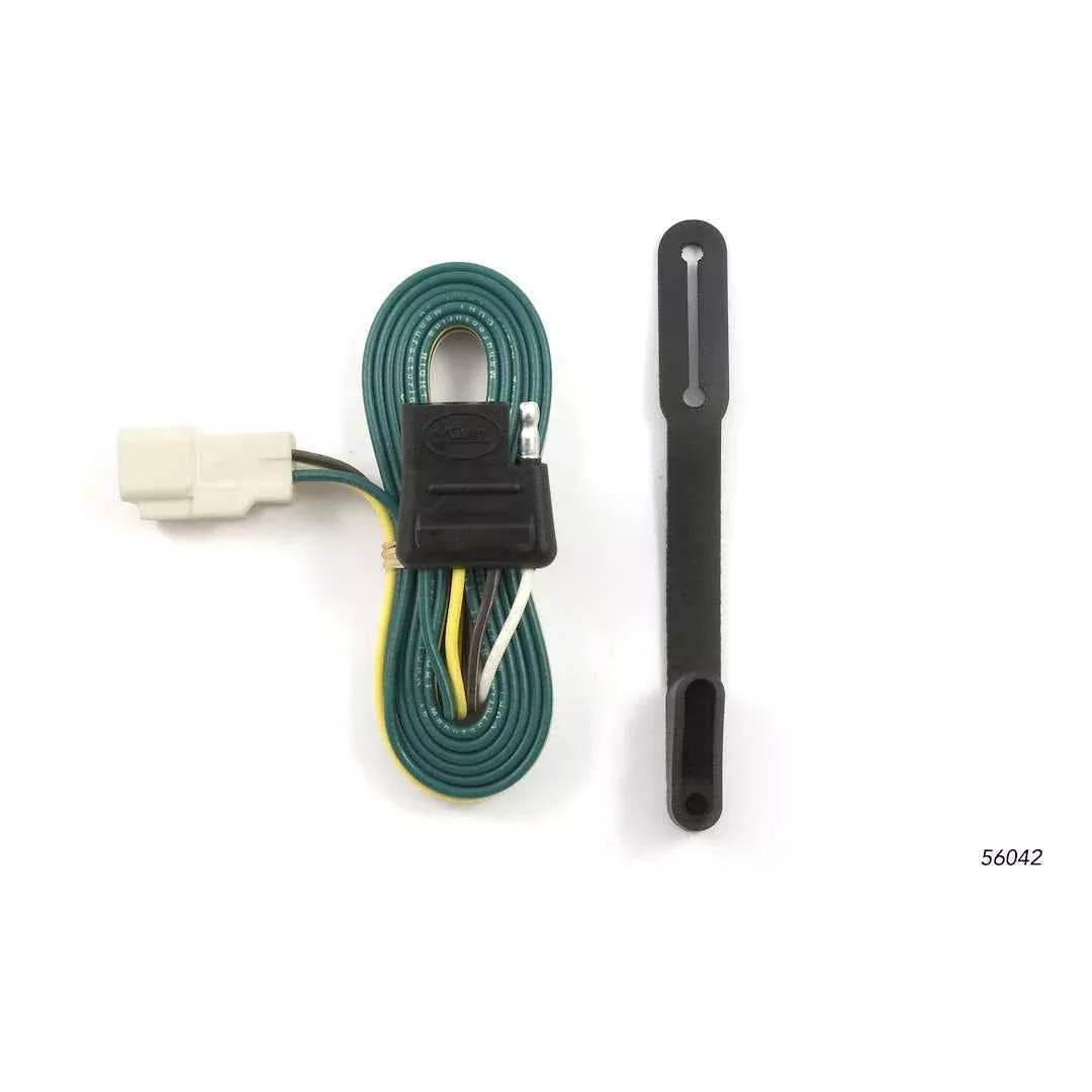 CURT 56042 Trailer Wiring Connector for Toyota Highlander 2008–2019