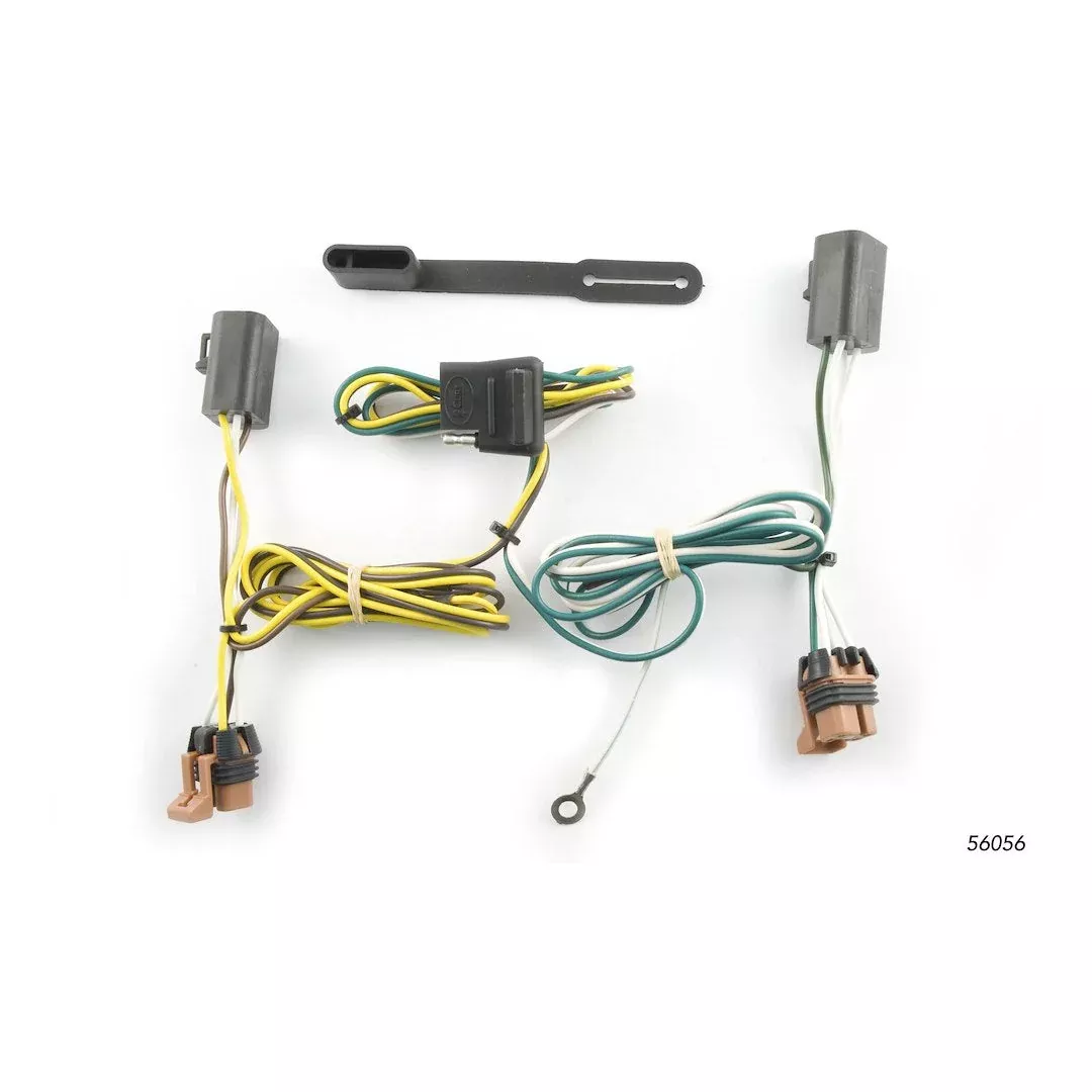 CURT 56056 Custom 4-Way Flat Wiring - GMC Acadia