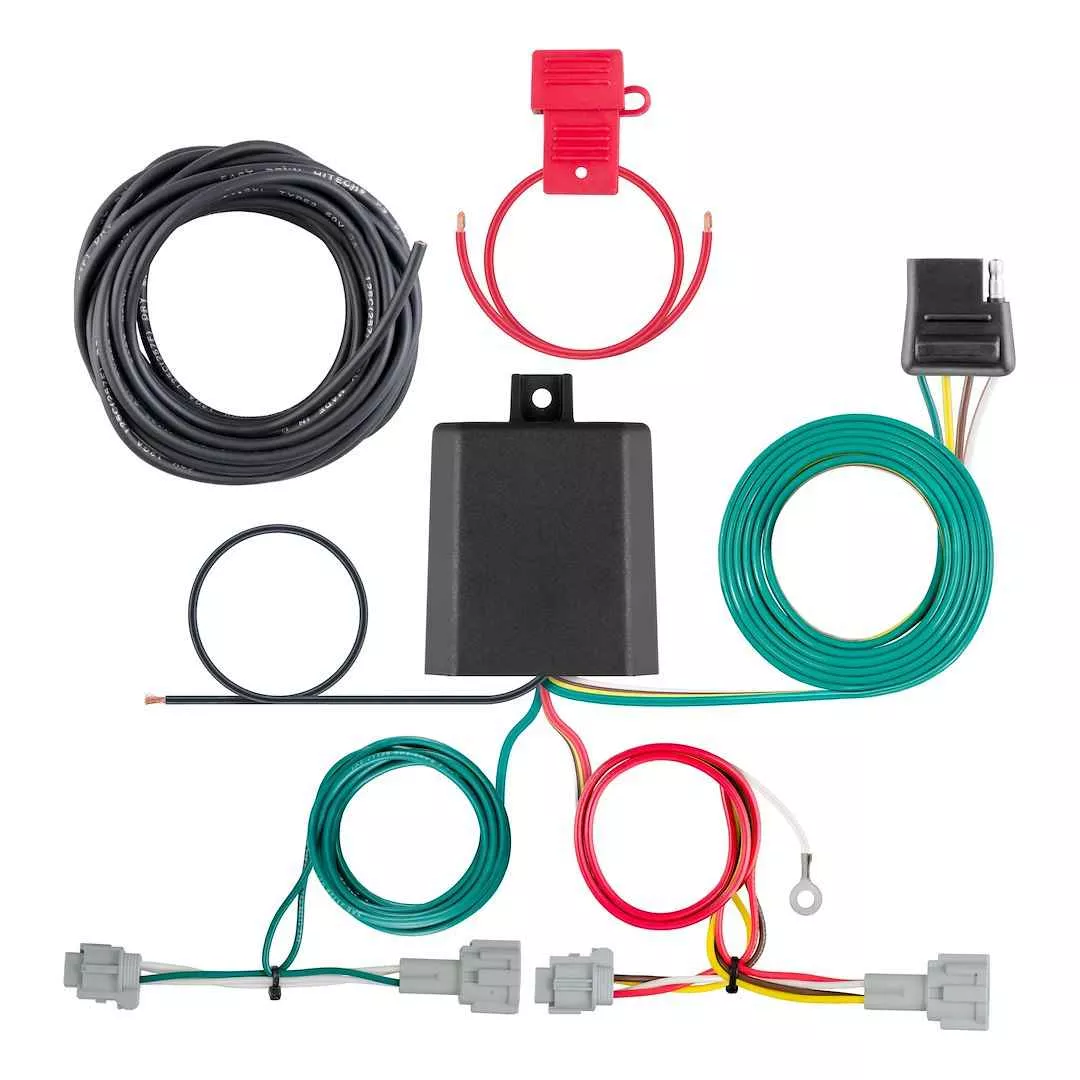 CURT 56397 Trailer Wiring Connector for Nissan Rogue Sport 2017–2019