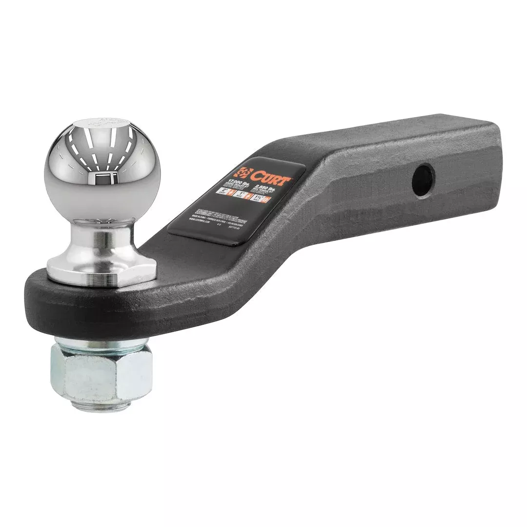 CURT Ball Mount - 2-5/16 in Ball, 2 in Drop, 15000 lb – 45331