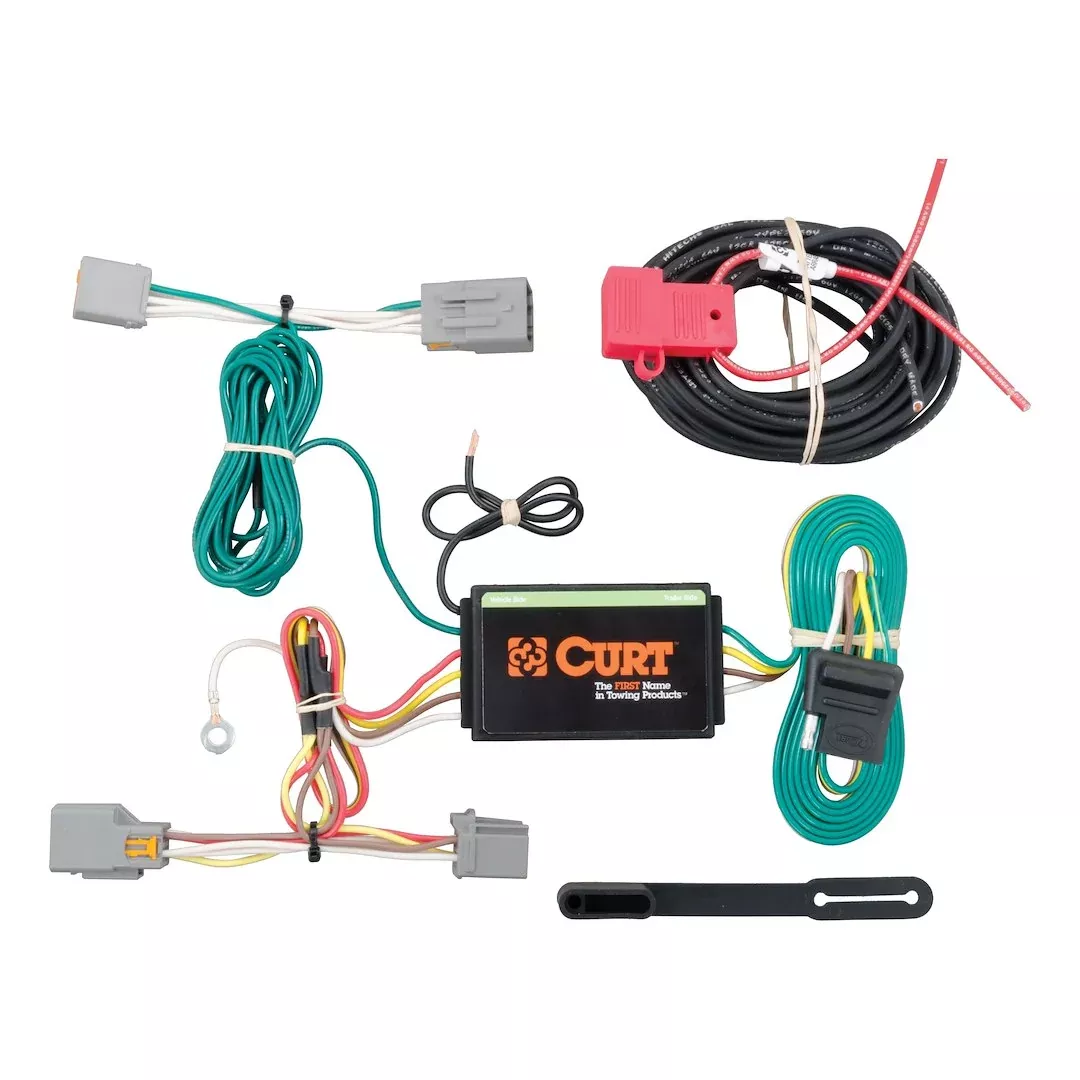 CURT Custom 4-Way Flat Wiring - Ford Transit Connect – 56218