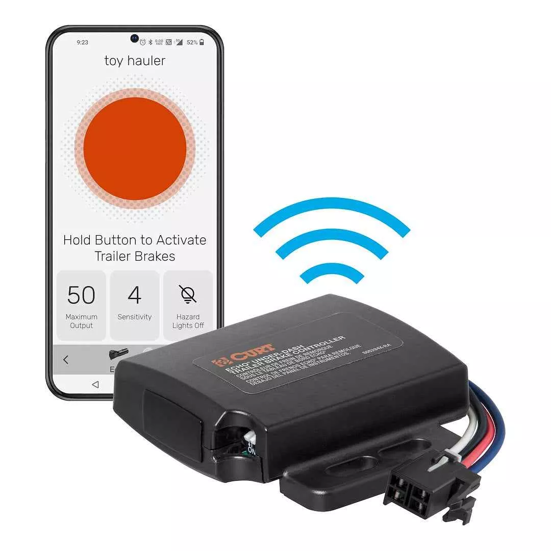 CURT Echo Under-Dash Bluetooth Brake Controller – 51190