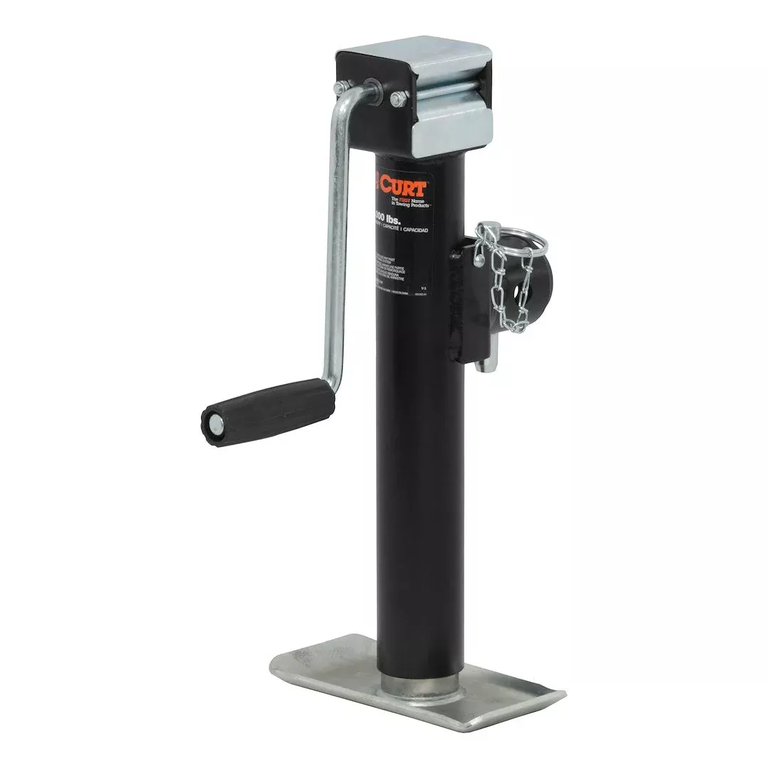 CURT Sidewind Tongue Jack - 5000 lb – 28354