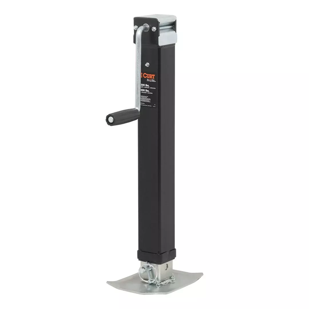 CURT Sidewind Tongue Jack - 8000 lb – 28575