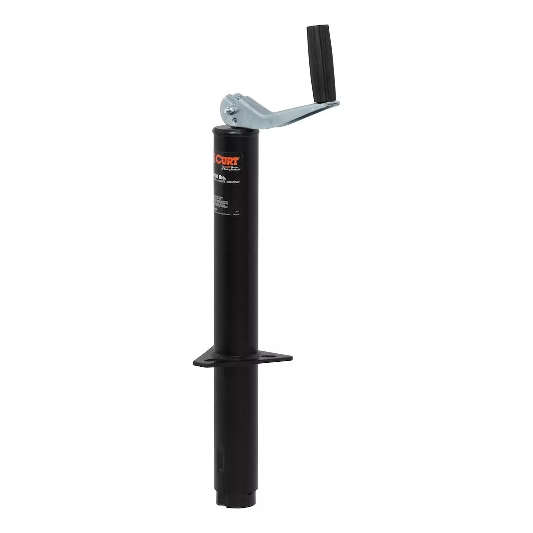 CURT Topwind Tongue Jack - 1200 lb – 28200