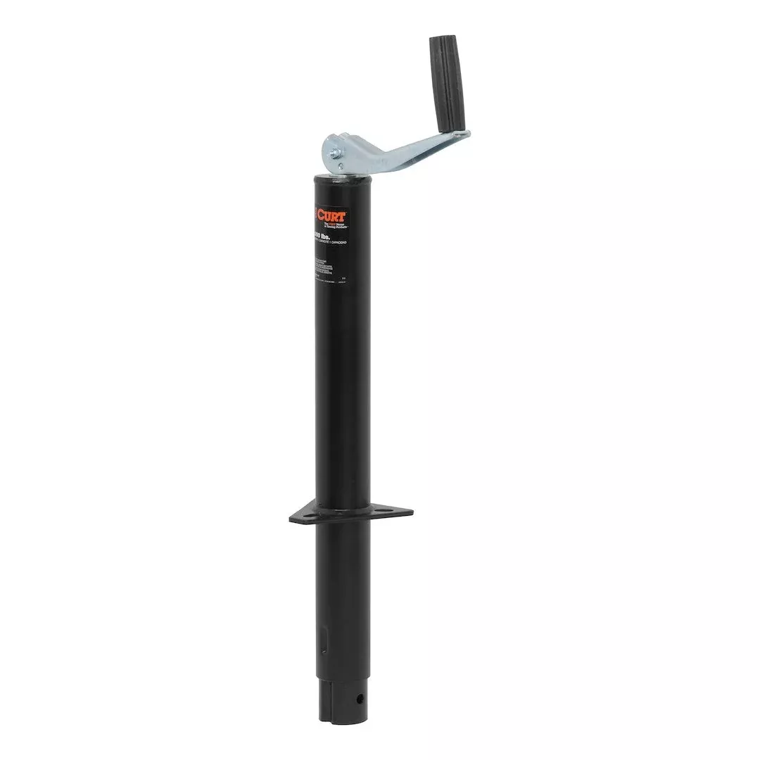CURT Topwind Tongue Jack - 2000 lb – 28202