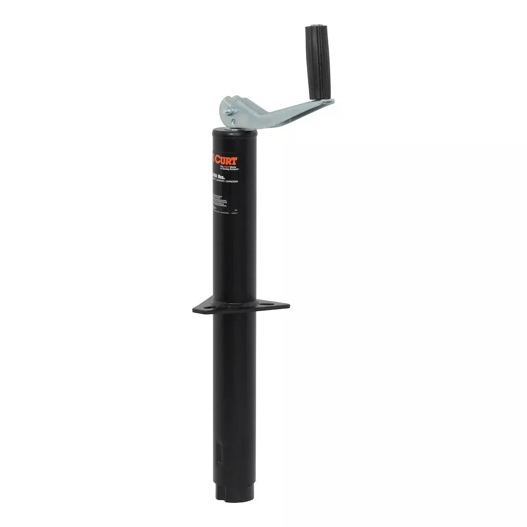 CURT Topwind Tongue Jack - 5000 lb – 28250