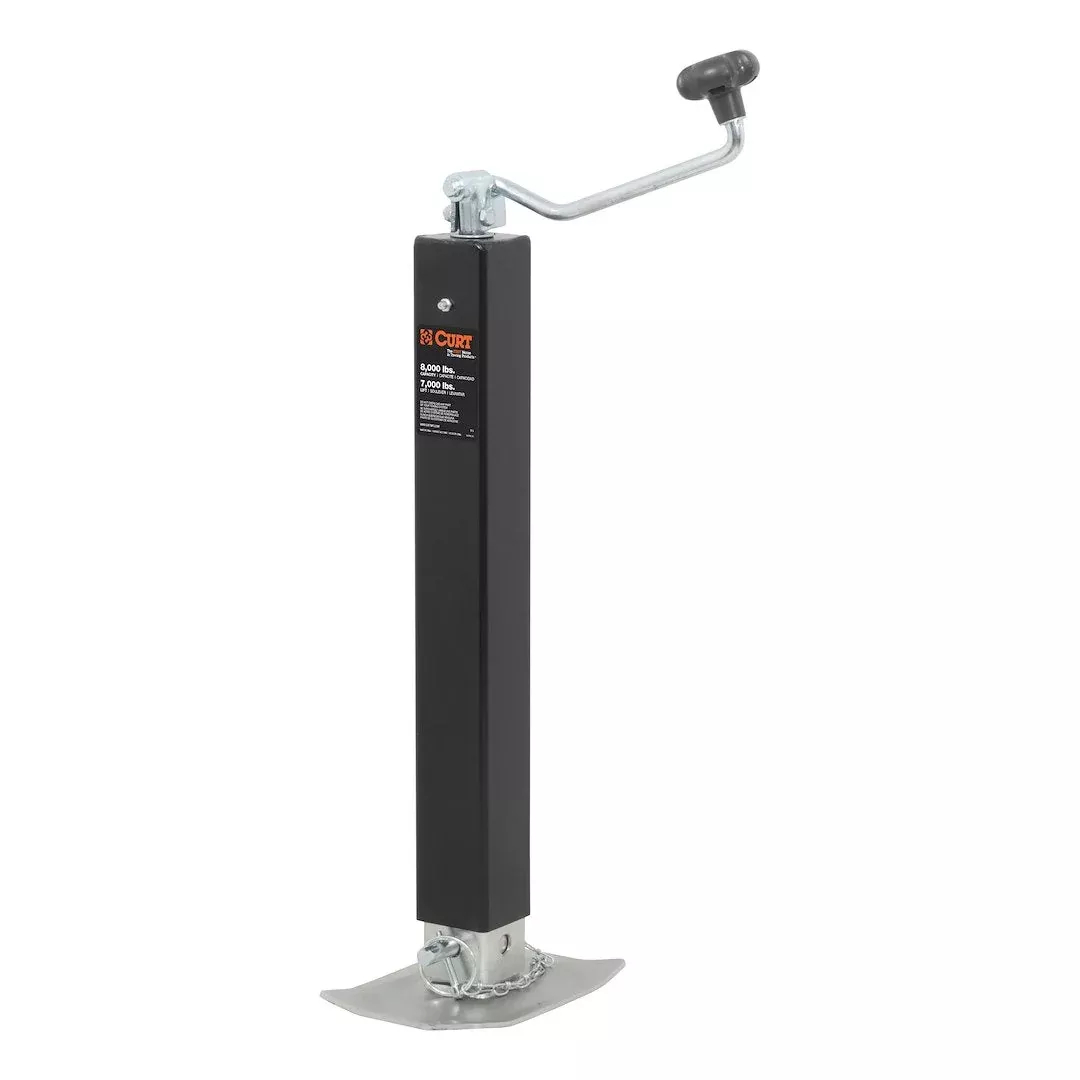CURT Topwind Tongue Jack - 8000 lb – 28570