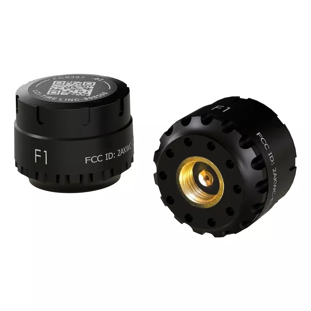 CURT TPMS Sensor - External Sensor, Valve Stem Mount, Set Of 2 – 57011
