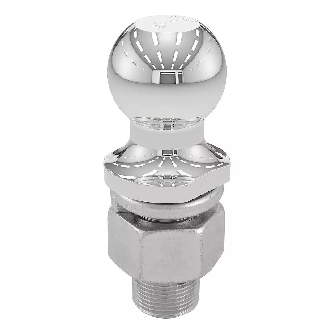 CURT Trailer Ball - 2 in, 1-1/4 in Shank, 10000 lb – 40090