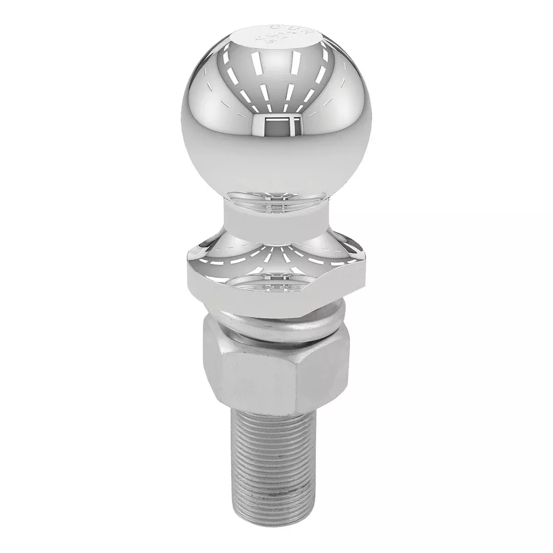 CURT Trailer Ball - 2 in, 1 in Shank, 6000 lb – 40020