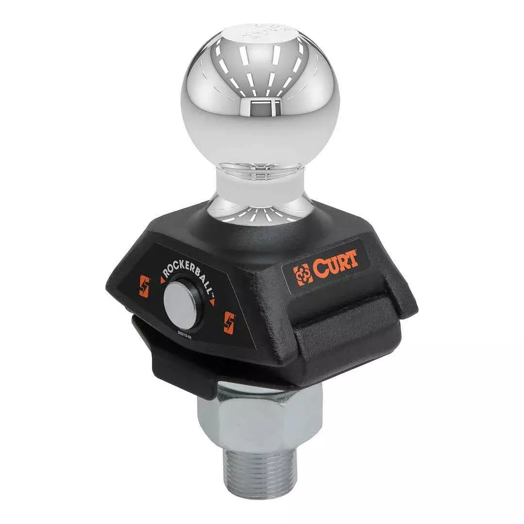 CURT Trailer Ball - 2 in, 1 in Shank, 7500 lb – 40247