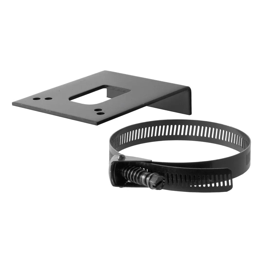 CURT Trailer Wiring Connector Mounting Bracket - 90 Degree Bend – 57204