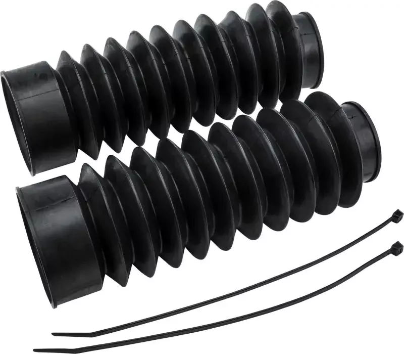 Custom Fork Boot Long Long Black