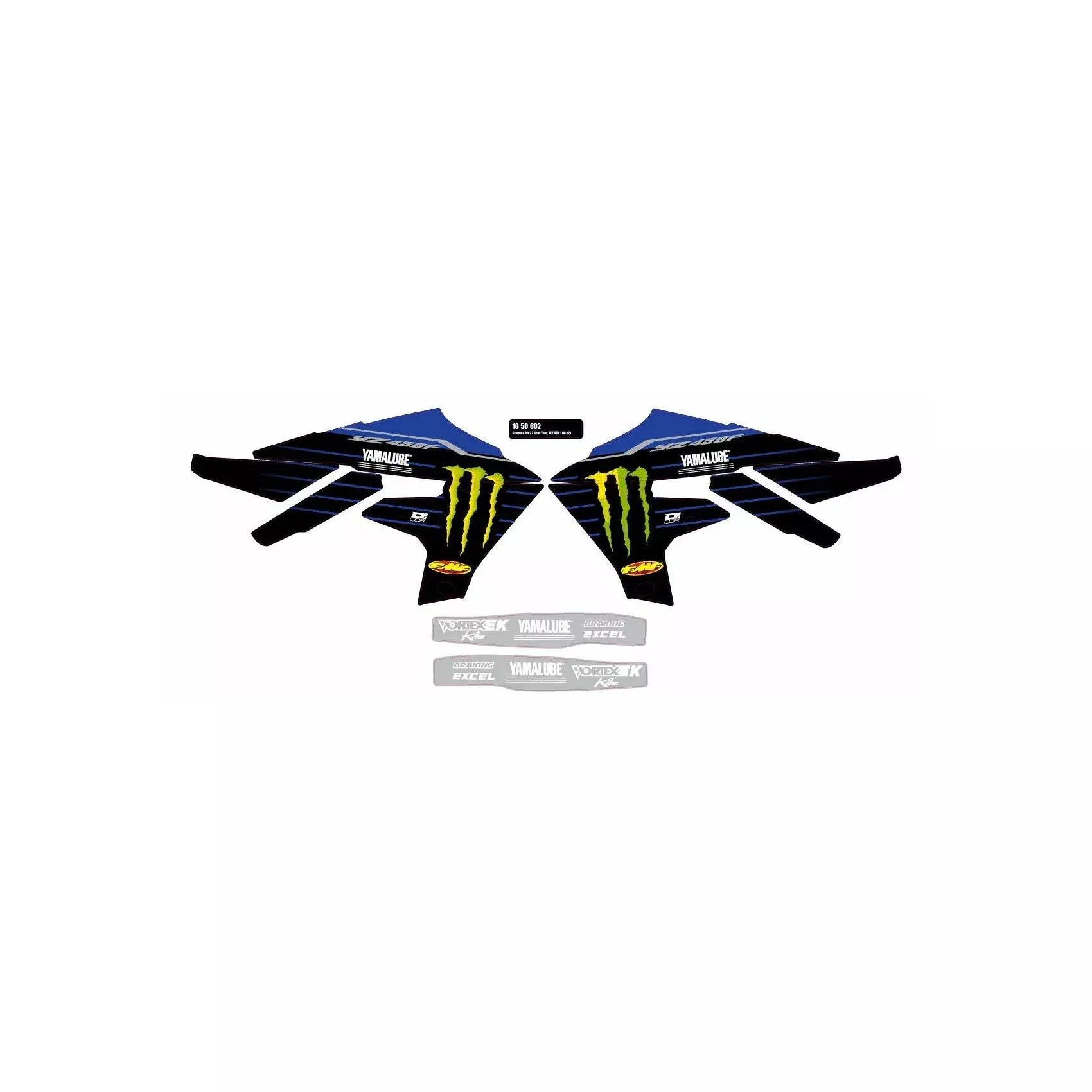 D-COR GRAPHIC KIT 22 STAR YAM - 862-1050602