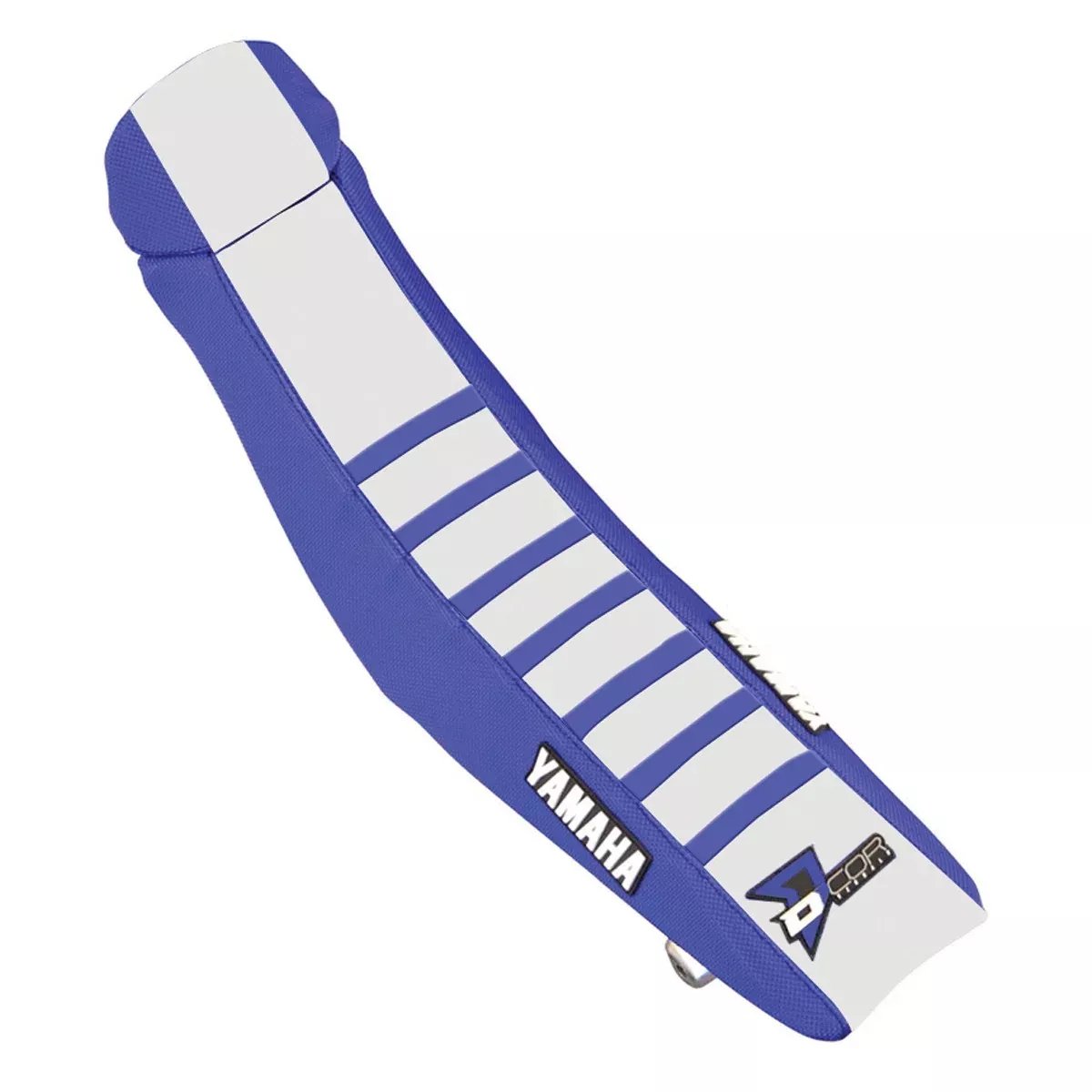 D-COR SEAT COVER BLUE/WHITE BLUE RIBS YZF250/450 - 862-50578