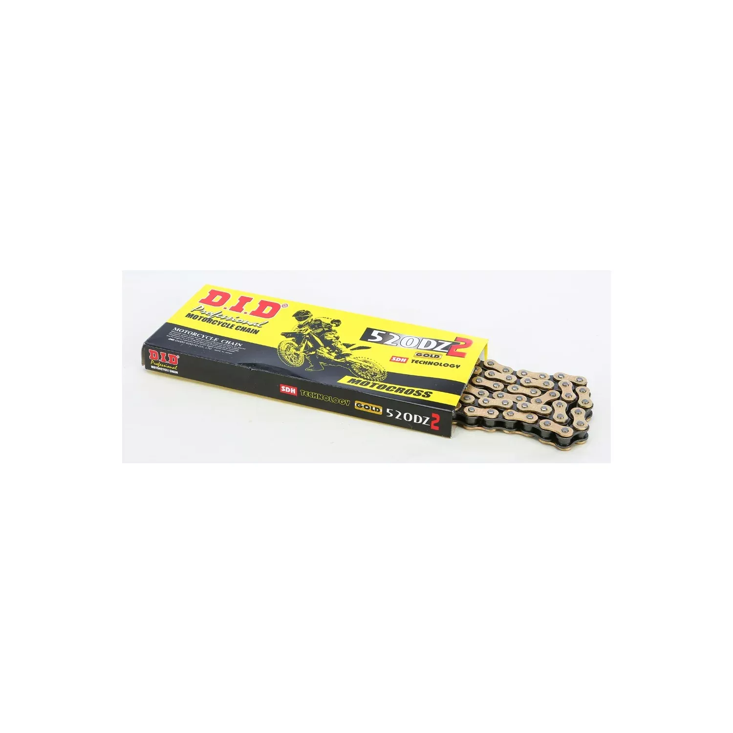 D.I.D HI-PERFORMANCE 520DZ2-120 RACING CHAIN GOLD - 690-46120