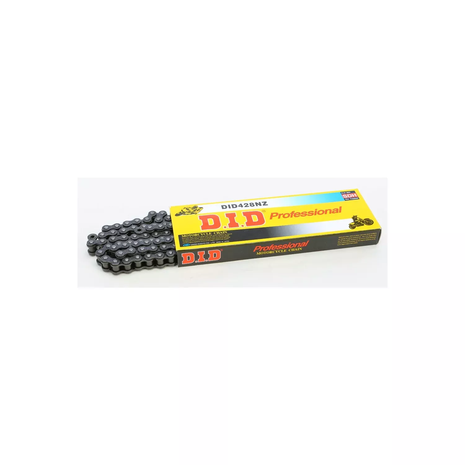 D.I.D SUPER 428NZ-120 NON O-RING CHAIN BLACK - 690-22120
