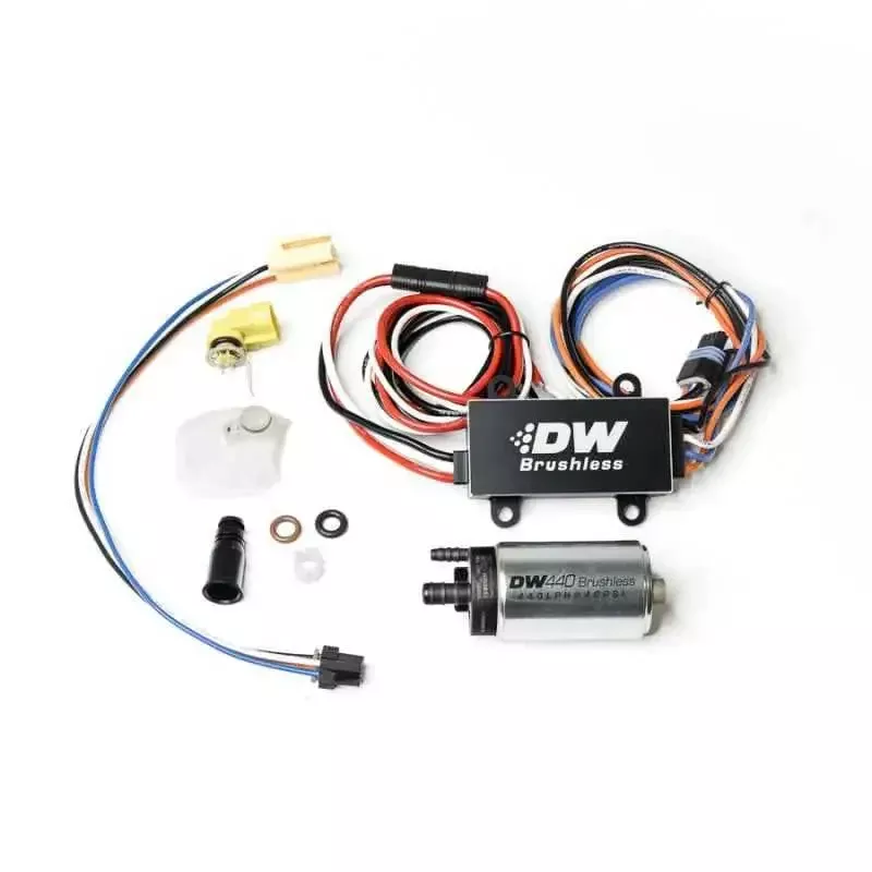 DeatschWerks DW440 440lph Brushless Fuel Pump Single/Dual Controller w/ Install Kit 08-14 Subaru WRX