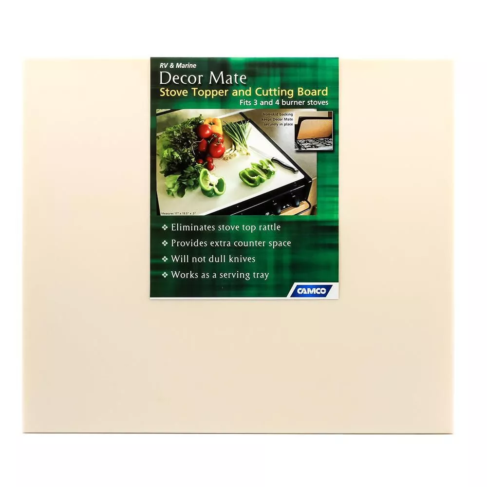 Decor Mate Stove Topper Almond 17" x 19-1/2" x 1/2"